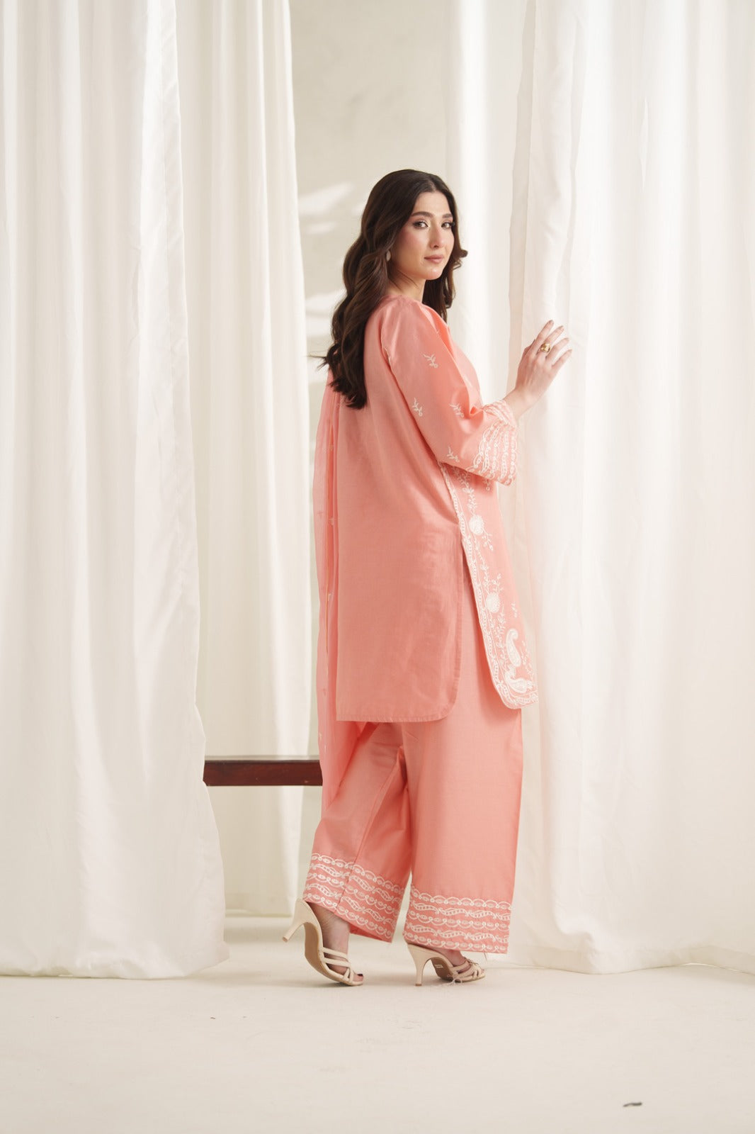 RIWAYAT Embroidered 3PC Farshi Suit