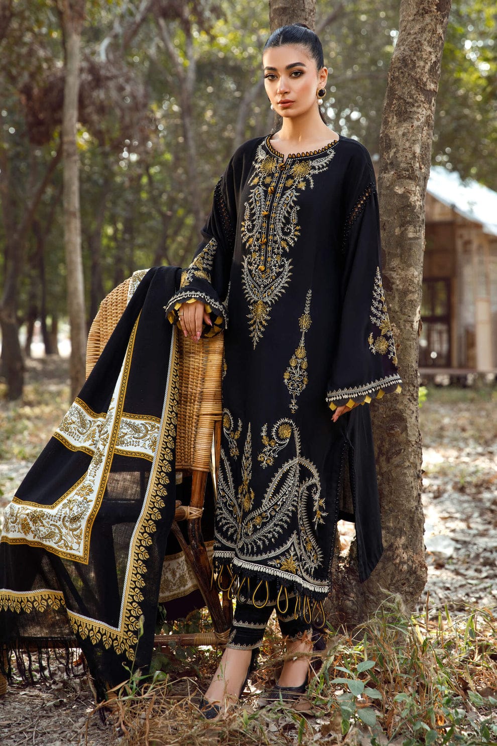 PAYAL EMBROIDERY 3PC (DUPATTA)