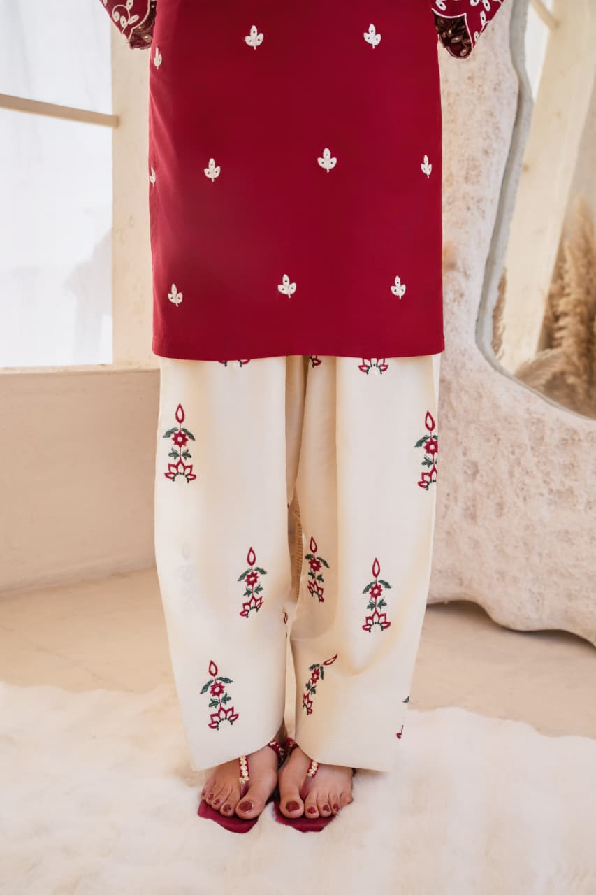 ZARF EMBROIDERY 2PC (FARSHI)