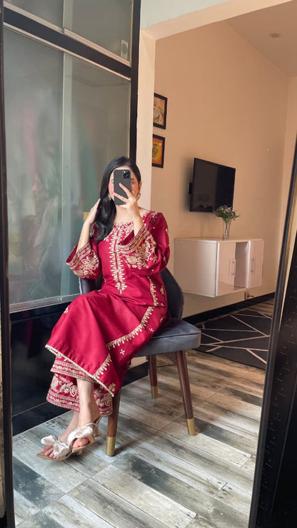 SAJNI EMBROIDERY 2PC