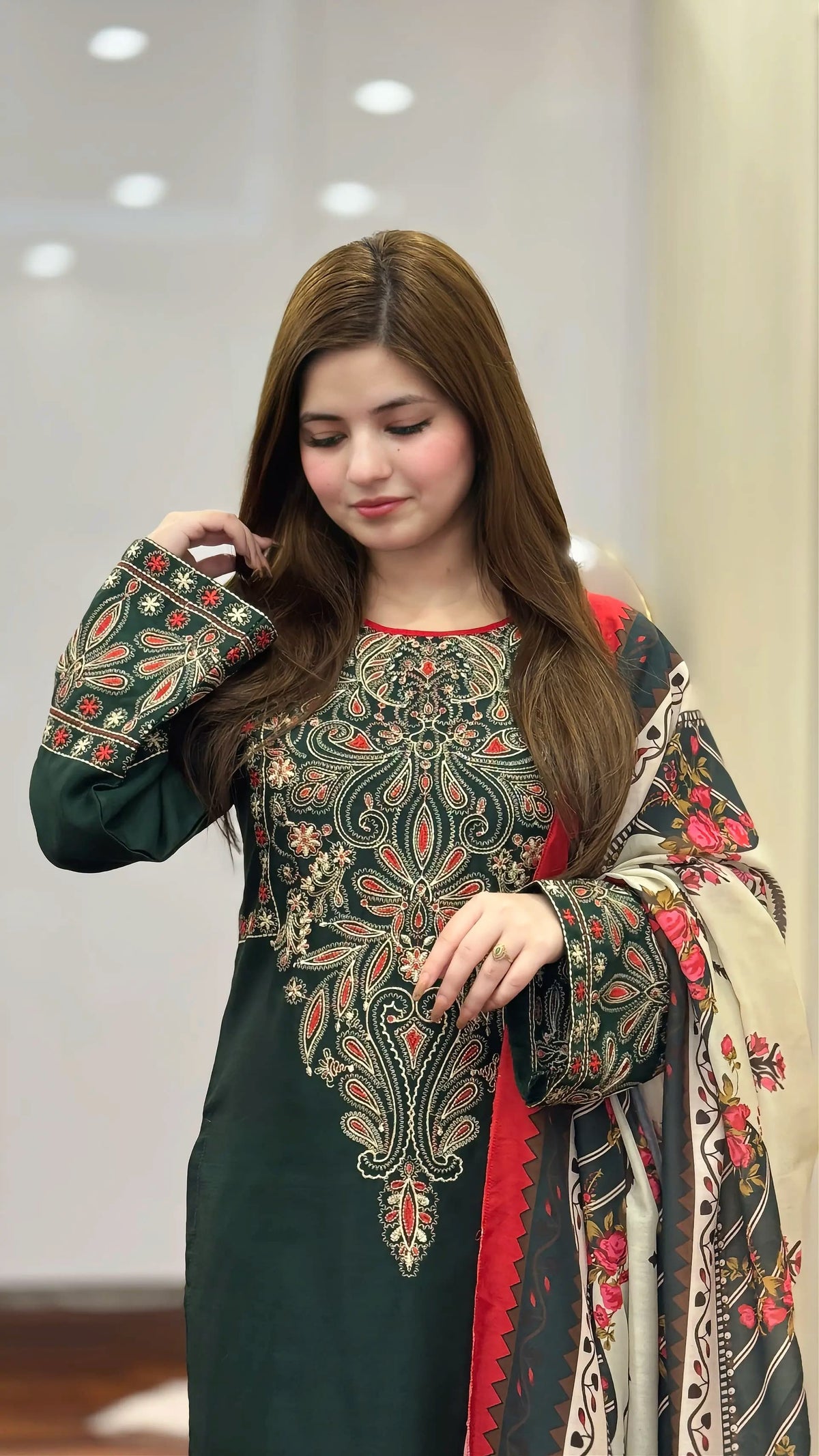 DINAR EMBROIDERY 3PC