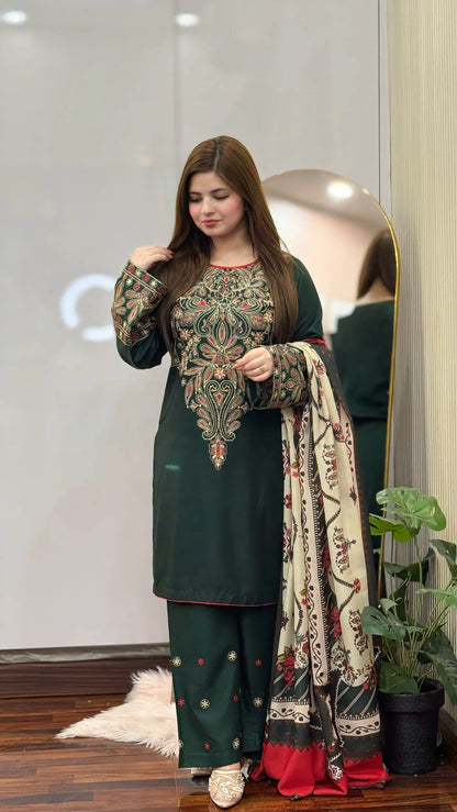 DINAR EMBROIDERY 3PC