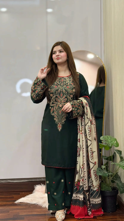 DINAR EMBROIDERY 3PC