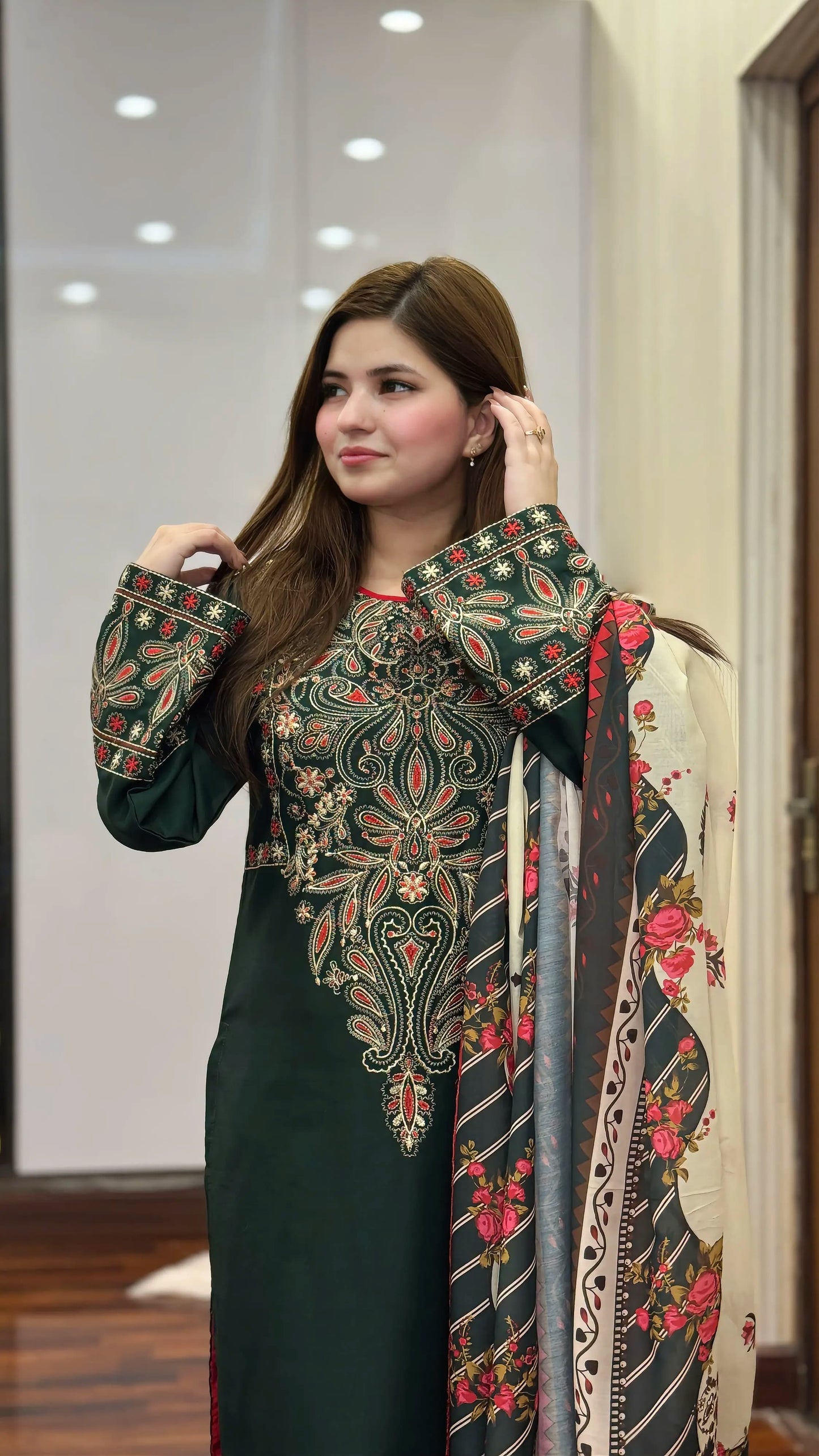 DINAR EMBROIDERY 3PC