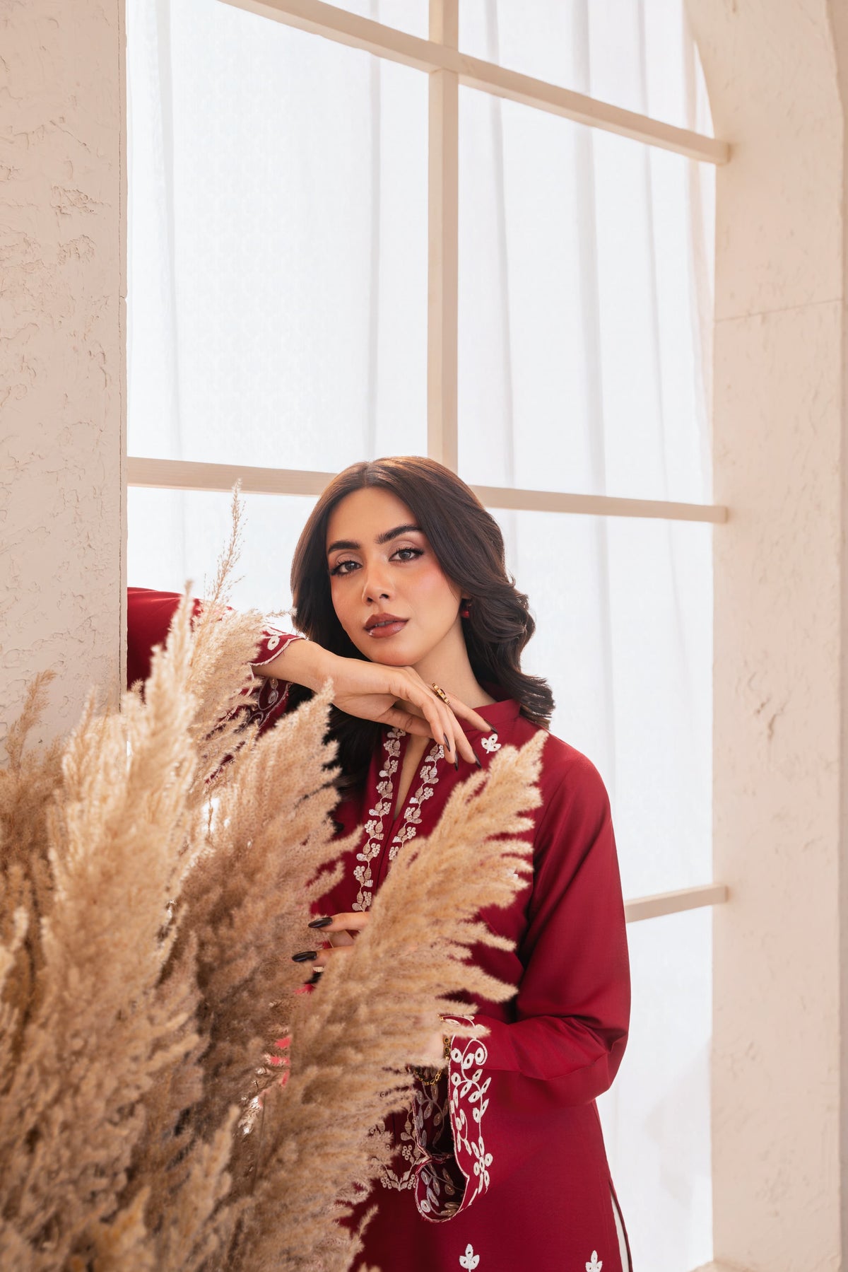ZARF EMBROIDERY 2PC (FARSHI)