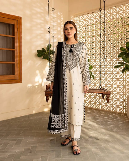 ARFA EMBROIDERY 3PC