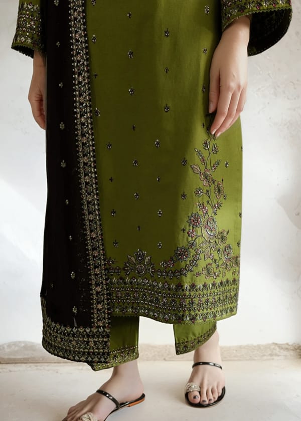 MAYAL EMBROIDERY 3PC