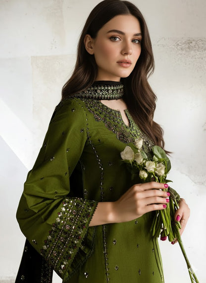 MAYAL EMBROIDERY 3PC
