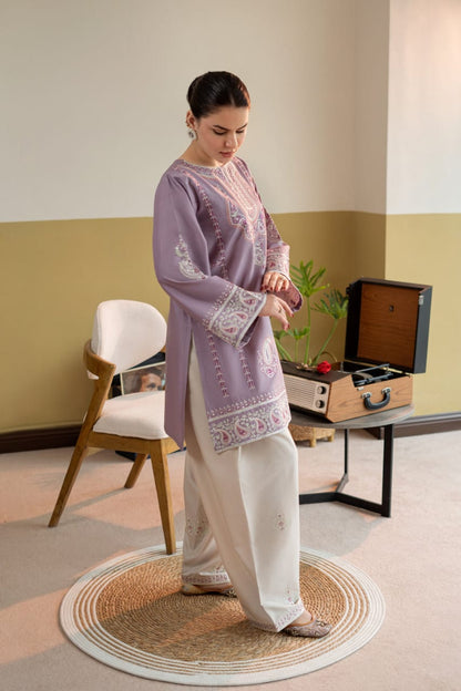 ZAHRA EMBROIDERY 2PC (FARSHI)