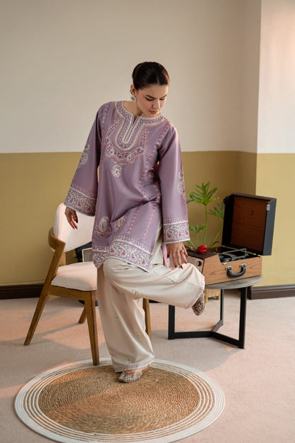 ZAHRA EMBROIDERY 2PC (FARSHI)
