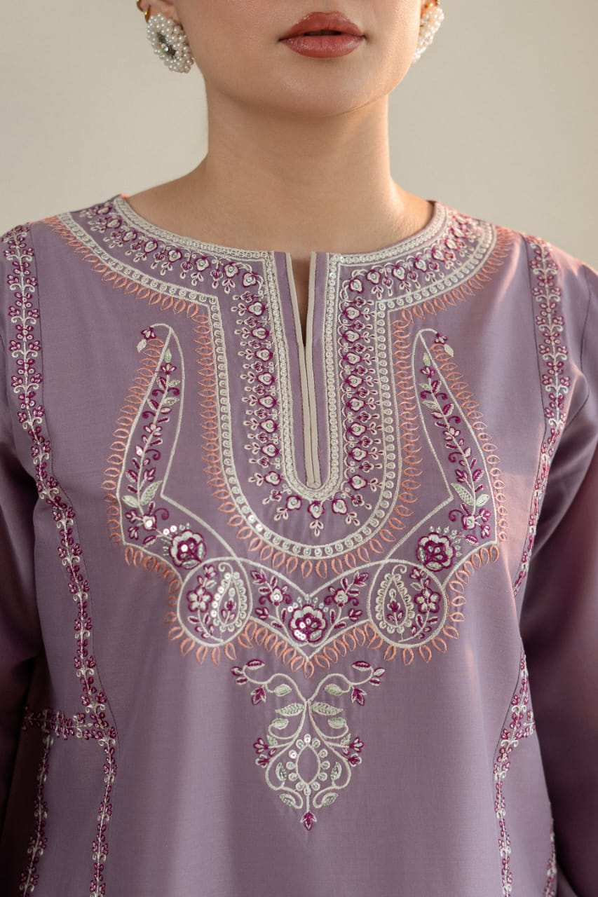 ZAHRA EMBROIDERY 2PC (FARSHI)