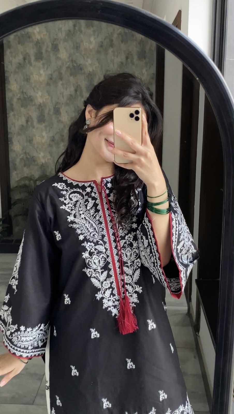 SAFEER EMBROIDERY 2PC (FARSHI)